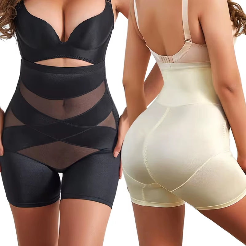 Women Body Shaper Tummy Control Panties Shorts Butt Lifter Shapewear Shorty Waist Trainer Safety Short Pants under Skirt Panties