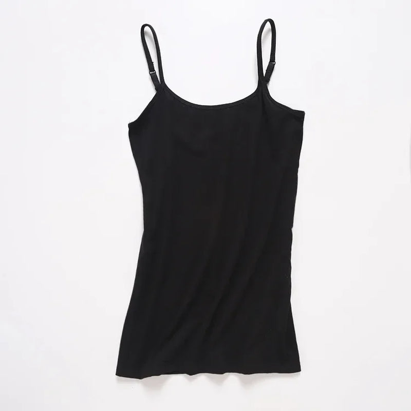 Sexy Camisoles Women Crop Tops Sleeveless Shirt Bralette Tops Solid Color Strap Skinny Vest Female Slimming Tanks Bra Underwear